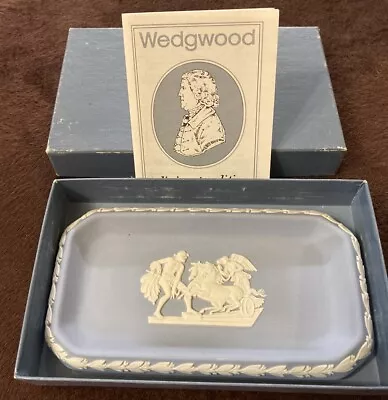 Buy  Collectible Wedgwood Jasperware Oblong Tray Complete With Original Box • 12.50£