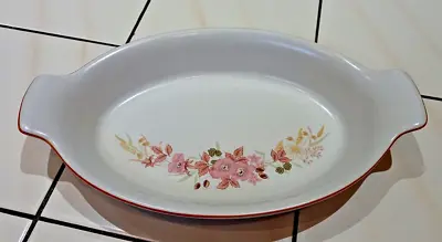 Buy Boots Hedge Rose Oval Gratin, Serving, Baking Dish Oven To Tableware 12.5 Ins • 12.99£