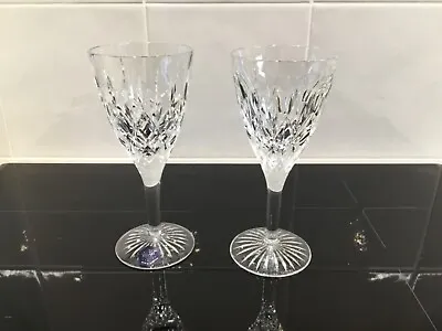Buy Stuart Crystal Pair Of  Wine Glasses Tewkesbury Design - 17.5cm • 15£