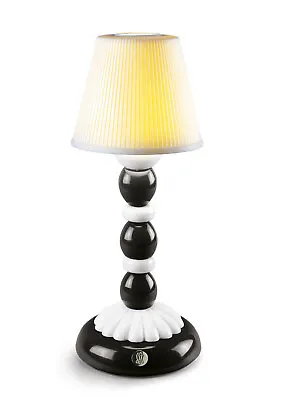 Buy New Lladro Palm Firefly Table Lamp Black & White #23763 Brand Nib Save$$ F/sh • 362.31£