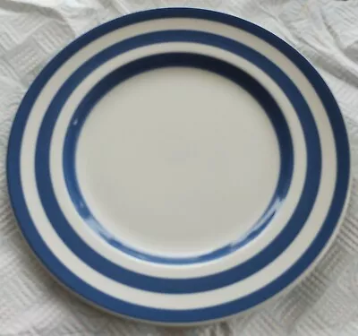 Buy 2 X Swinnertons Somerset Blue & White Stripes 9  Lunch Salad Plates C1960s VGUC • 6.76£