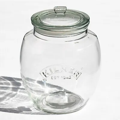 Buy Kilner Large 4 L Glass Storage Cookie Jar Pasta Biscuit Kitchen Container Pot • 22.75£