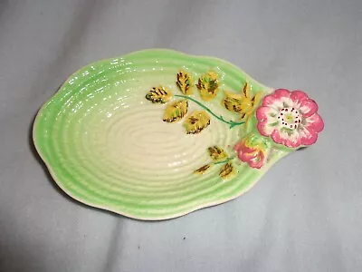 Buy VINTAGE STAFFORDSHIRE 'SHORTER & SONS' HAND PAINTED Oval Dish 18x11.5cm, Ex Con • 6.99£
