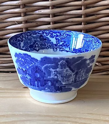 Buy George Jones And Son Abbey Blue And White Footed Bowl • 15£