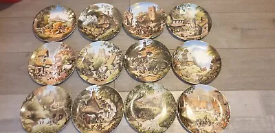 Buy Coalport Collectors Plates The Tale Of A Country Village Set Of 12 • 38£