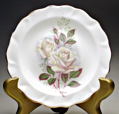 Buy Duchess Bone China, Small Trinket Dish, Made In England, White Rose • 11.37£