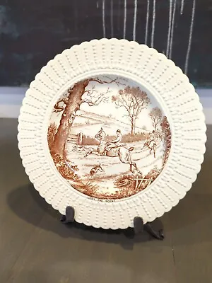 Buy Vintage ROYAL CAULDON England  Lost The Scent  Display Collector Plate Fox Hunt • 14.39£