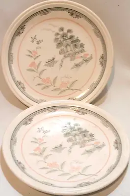 Buy 2x  Biltons Pagoda Tea Side Plates Green Willow • 10£