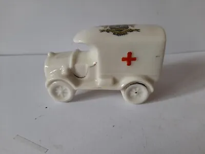 Buy Arcadian Crested Ware World War 1 Ambulance. Blackpool Crest. Goss Ware • 38£