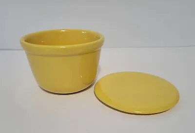 Buy Vintage MCM Oxford Ware Pottery USA Small Yellow Bowl With Lid • 19.18£