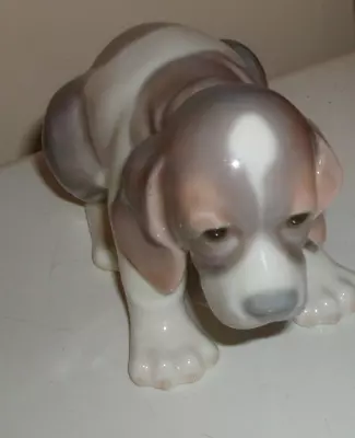 Buy Lladro Spain   Sad Looking Puppy Dog In Vgc • 5£