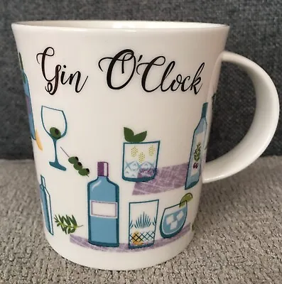 Buy Dunoon Kate Mawdsley ‘Gin O’clock’ Fine Bone China Mug  • 9.95£