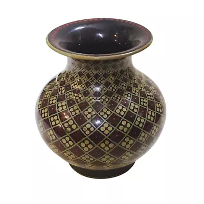 Buy Zsolnay Pecs Vase With Beautiful Persian Tile Design, Dated 1878, Fully Marked • 1,098.79£