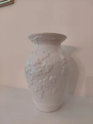 Buy Belleek Irish Porcelain China Green Vase • 20£