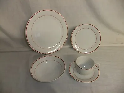 Buy C4 Pottery Johnson Brothers - Simplicity Red - Dishwasher Safe Tableware - 5F7A • 10£