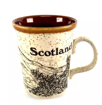 Buy Vintage Scotland Coffee Cup / Mug With Map The Welsh Beaker Co Wales • 21.76£