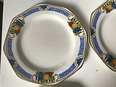 Buy Art-Deco Side/Cake Plates BCM Nelsonware, 1/30 Six Off • 15£