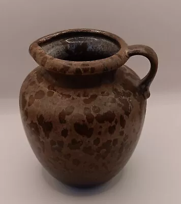 Buy Scheurich W Germany. Mottled Brown Jug Vase. 16cm High. Undamaged. • 15.50£
