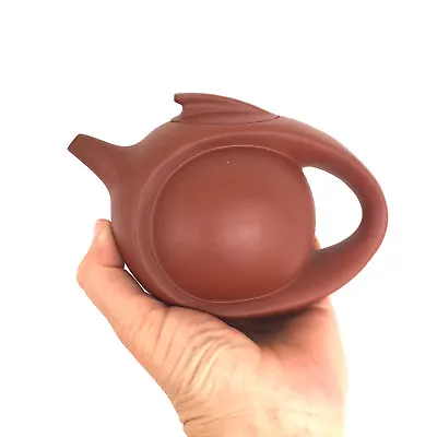 Buy YiXing ZiSha Teapot Chinese Signed Pottery Original Vintage Unusual Ball Shape • 323.56£