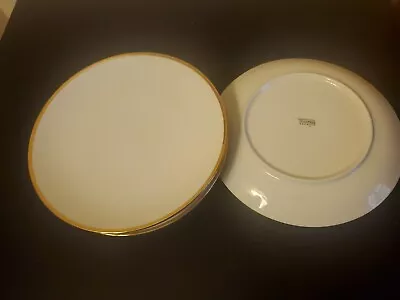 Buy Thomas Of Germany Set Of 4,  21cm Salad Plates - Gold Band. • 14.99£