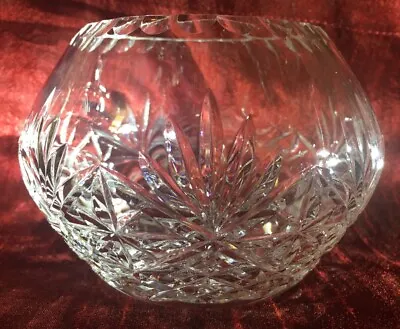 Buy Royal Doulton Lead Crystal Cut Glass Witches Globe / Vase / Bowl No 314 • 19£