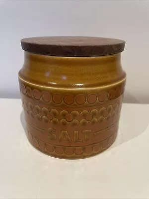 Buy Vintage Hornsea 'Saffron' Small Salt Storage Jar • 5.90£