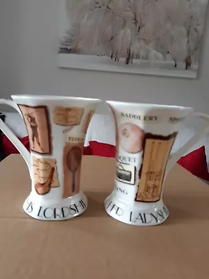 Buy His Lordship And Her Ladyship Johnson Brothers Bone China Sporting Mugs • 20£