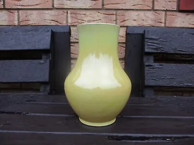 Buy Moorcroft  Pottery.   Early Burslem . Yellow Luster Finish Vase • 35£