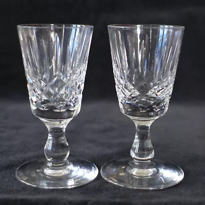 Buy VINTAGE PAIR Of EDINBURGH CRYSTAL APPIN  LIQUEUR GLASSES EXCELLENT CONDITION • 8£
