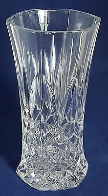 Buy Stunning Vintage  Heavy  Cut Glass Crystal Vase. Weight: 1.150 Kg • 17.99£