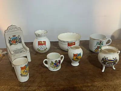 Buy Collection  Crested China  Louth , Salisbury King Edward Burton Chichester • 35£