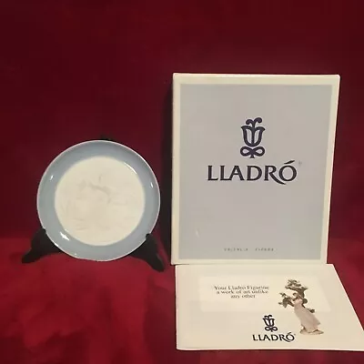 Buy Lladro Mini Decorative Duck Plate Blue Trim In Box 06000 • 9.95£