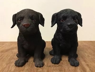 Buy  Leonardo Puppy Love Chocolate Labrador Black Lab Retriever Dog Ornament Gift • 9.99£