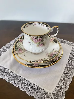 Buy Queens Fine Bone China Cup/Saucer And Side Plate. • 12.50£