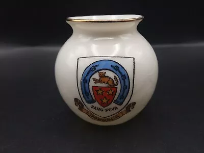 Buy Goss Crested China - DORNOCH Crest - Glastonbury Vase - Goss. • 8£
