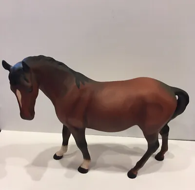 Buy Royal Doulton Brown Horse Mare Facing L Figurine DA46 Beswick 976 Artist Signed • 80.60£