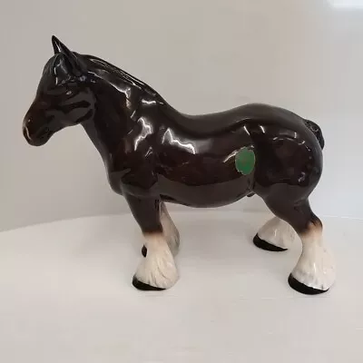 Buy Melba Ware Shire Horse Approx 28cm Tall & 32cm Long • 9.99£