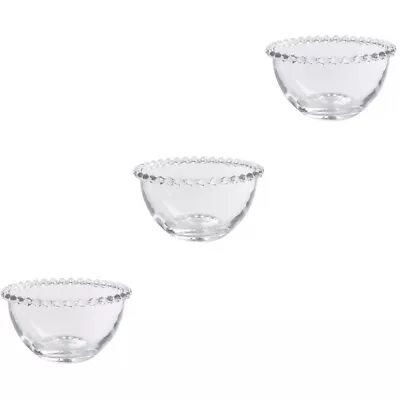 Buy Vintage Clear Glass Candy Bowls - Stackable Dessert/Salad/Serving Bowl • 31.48£