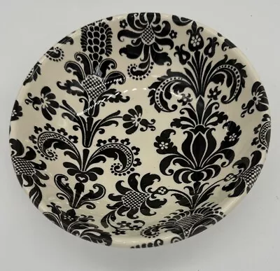 Buy Royal Stafford Black & White Paisley/Baroque Fine Earthenware Bowl - 7-5/8” • 17.52£