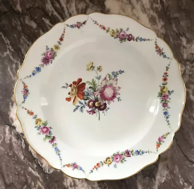 Buy Meissen C.1775 Hand Painted Porcelain China Plate Pre Revolution France Antique • 149£