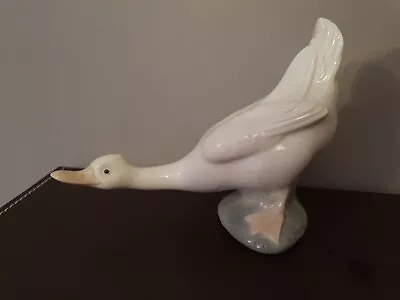 Buy Vintage 1970s Nao Lladro Porcelain Goose Figurine. VGC Collectors Item. • 17.95£