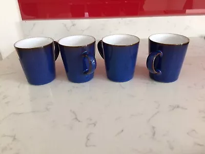 Buy Denby Imperial Blue Mugs (Set Of 4) • 24£