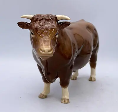 Buy BESWICK Collectors' Club LIMOUSIN BULL Model 2463B - Limited Edition 1998 • 345£