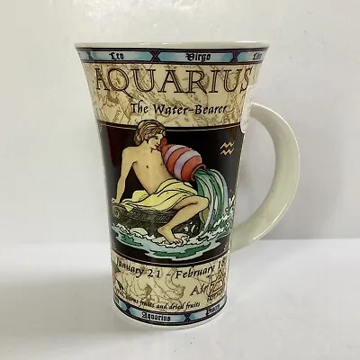 Buy Large Dunoon Aquarius Mug Zodiac Astrology Stoneware Designed By Jack Dadd • 12£