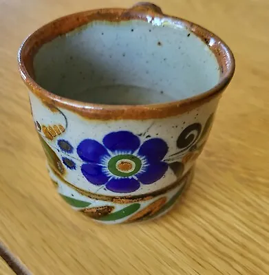 Buy Vintage Traditional Pottery Mug Jarrito Handmade Talavera Mexican  • 15.95£