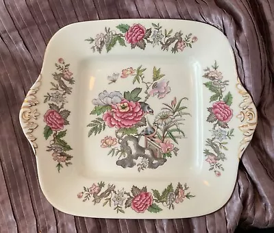 Buy Wedgwood Square Floral Bone China Cake Plate   Cathay • 9.50£
