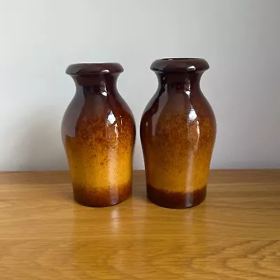 Buy 2x West German Vase Vintage Scheurich • 24£