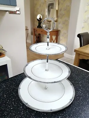 Buy Wedgwood AMHERST Three Tier Cake Stand • 37.95£