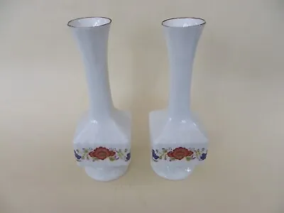 Buy A Pair Of Royal Stewart Tara Hall Bone China Vases, 7  Tall. • 22.50£
