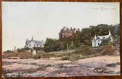 Buy WEMYSS BAY HYDROPATHIC Antique C1910 RITCHIE Coloured Photograph Postcard • 2.95£